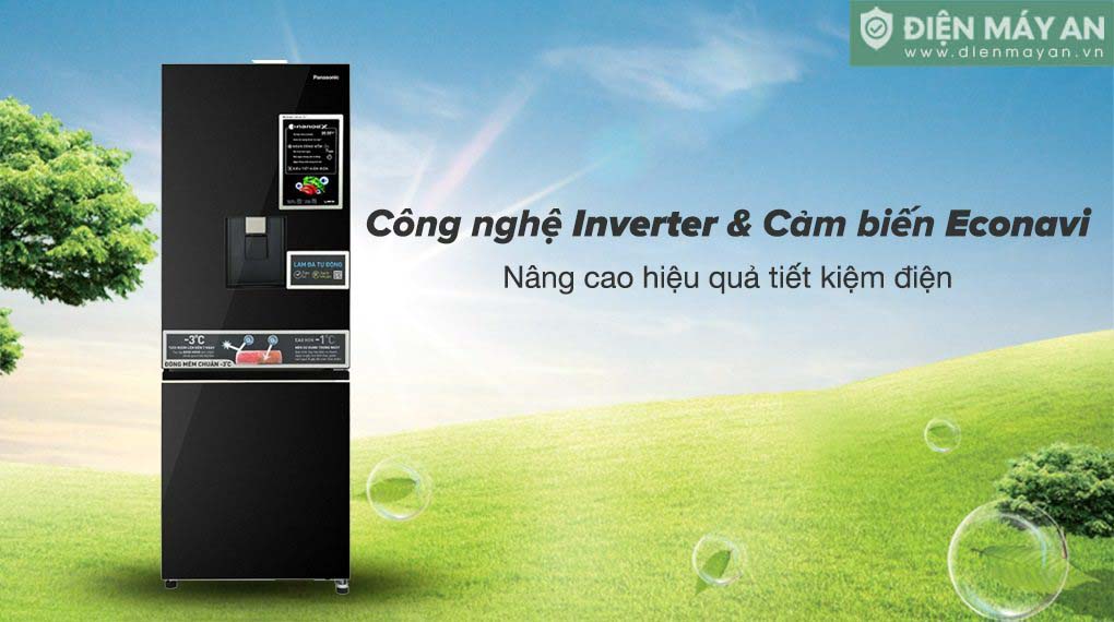 Tủ lạnh Panasonic Inverter 300 lít NR-BV331GPKV